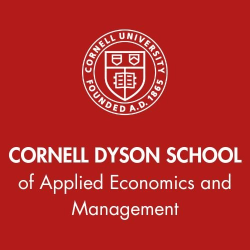 DYSON, Cornell SC Johnson College of Business Logo Image.