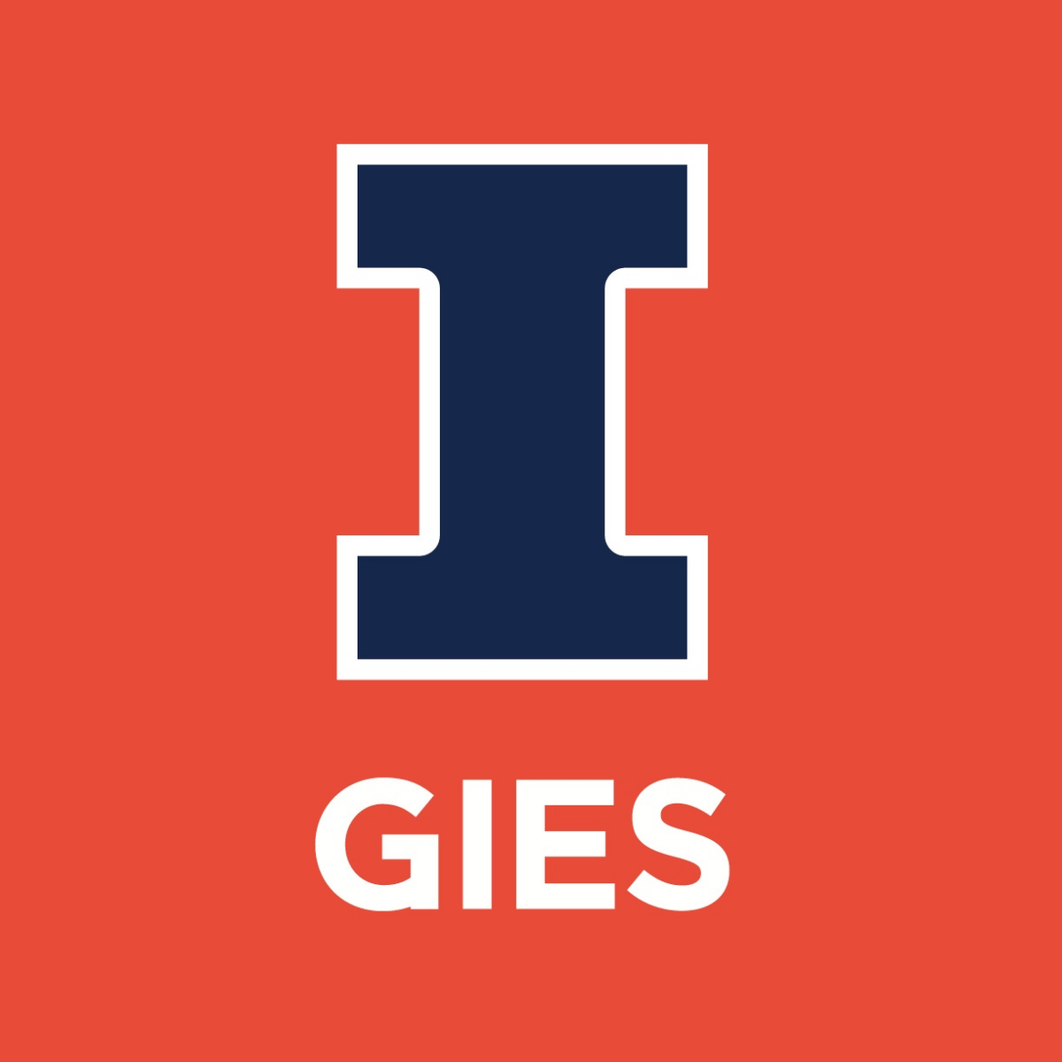 Gies College of Business Logo Image.