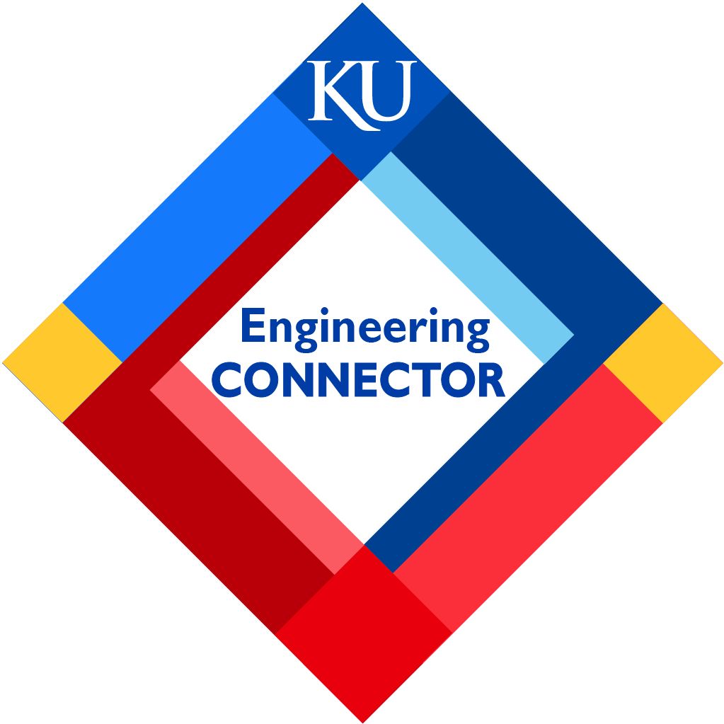 University of Kansas School of Engineering Logo Image.