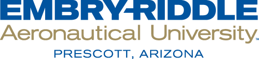 Embry-Riddle Aeronautical University - Prescott Logo Image.