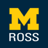 Michigan Ross School of Business Logo Image.